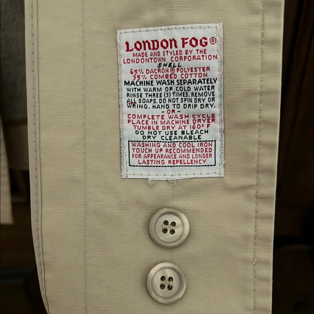 Vintage London Fog Maincoats Weatherwear - Picture 3 of 5